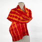 Merino Wool Tie Dye Felted Scarf-Red