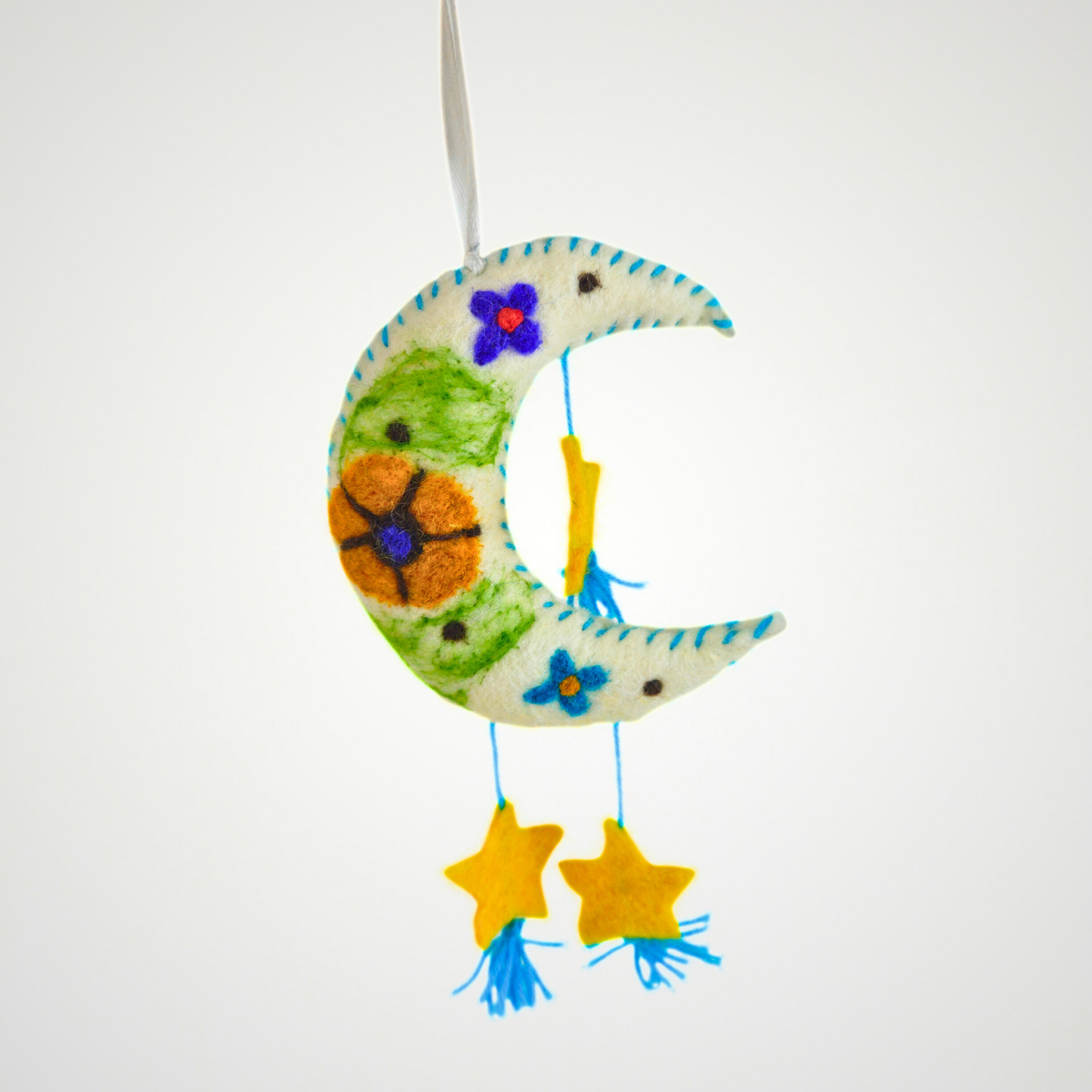 Moon Christmas Ornaments