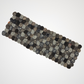 Natural Pom Pom Candy-Cut Table Runner