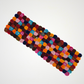 Multi Pom Pom Candy-Cut Table Runner