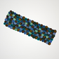Blue assorted  Candy-Cut Felted Table Runner