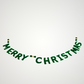 Merry Christmas Garland