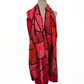 Merino Wool and Silk Felt Patches Scarf