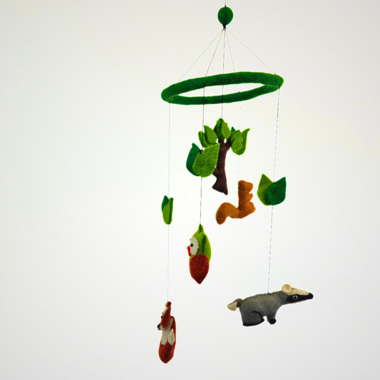Squirrel & More Mobile Hanging