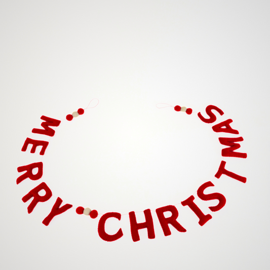Merry Christmas Garland