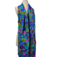 Polka Dotted Merino Wool & Silk Felted Scarf