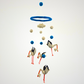 White storks Mobile Hanging