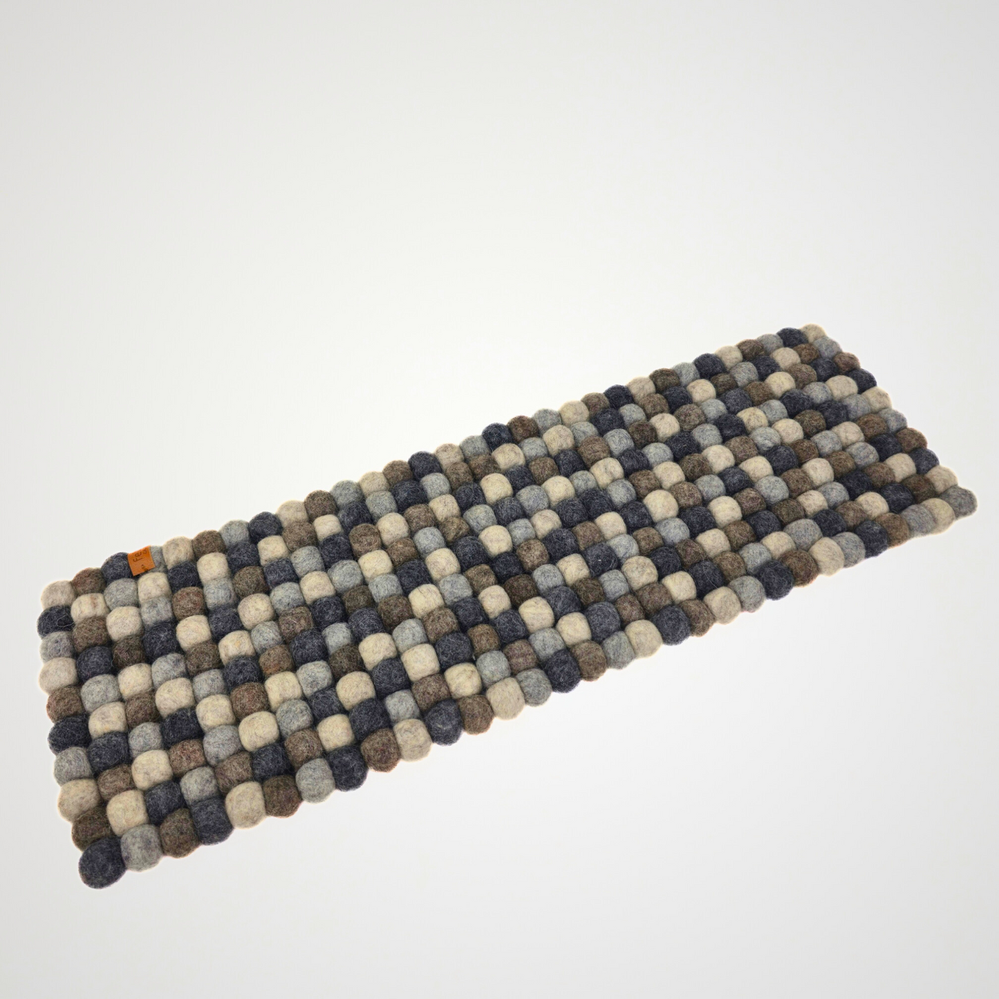 Artisan Multi Felted Ball Table Runner