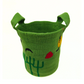 Eco-Friendly Handmade Felt Laundry Basket