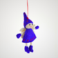 Blue Angel Christmas Ornament