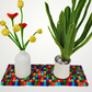 Artisan Multi Felted Ball Table Runner