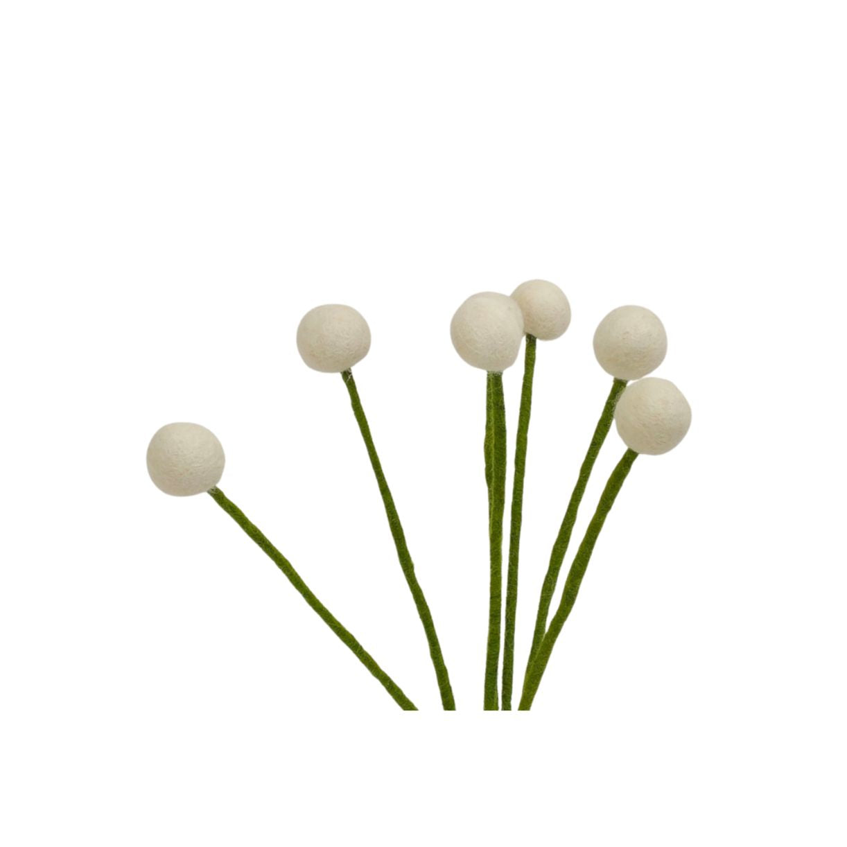 Pom Pom Stick Table Decor