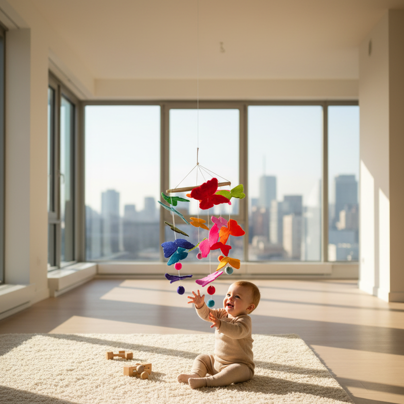 Butterfly Baby Mobile Hanging