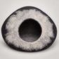 CC103 wool cat cave entrance and hollow interior
