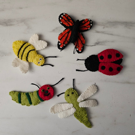 Finger Puppet Assorted Set Of 5 Pieces