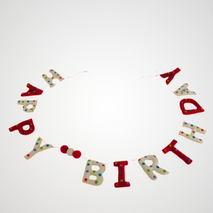 Happy Birthday Garland