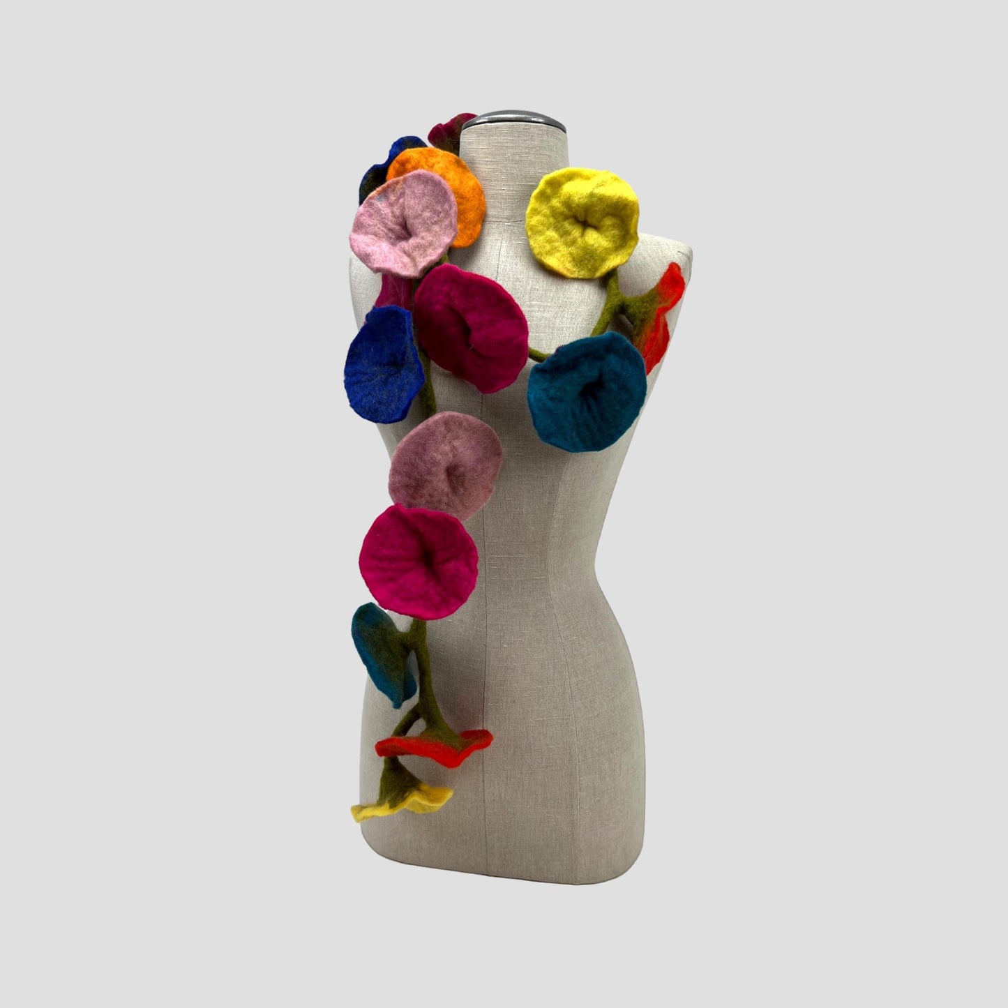 Multi 20 Flowers Scarf