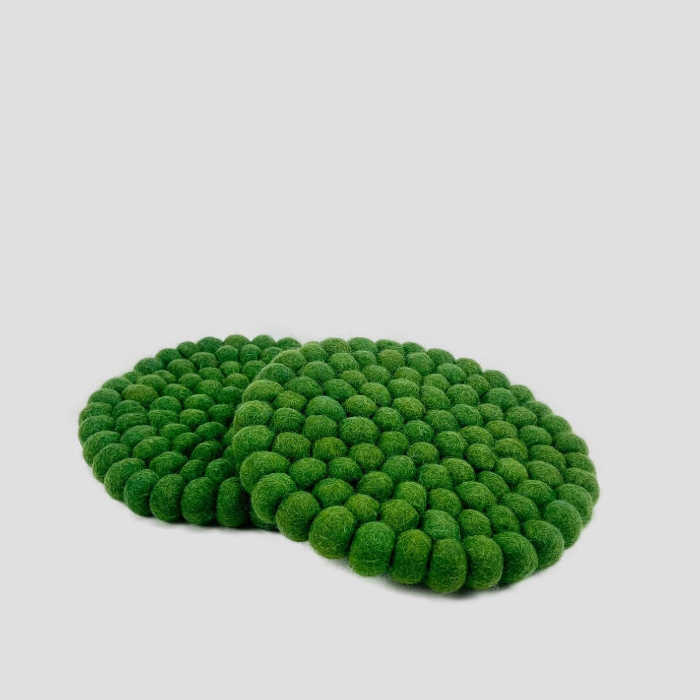 Forest Round Felt Trivet-Set Of 2Pcs.