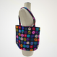 Black & Multi Polka Dot Tote Bag