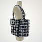 Black & White Polka Dot Tote Bag