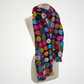 Multi Polka Dotted Merino Wool Felted Scarf