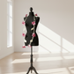6 Pink Flowers Scarf, Flowers Garland or Wall Hanging