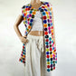 Multi Polka Dot White Outer