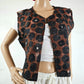 B&W Polka Dot Ladies Vest