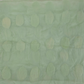 Pastel Mint Silk Felted Scarf with White Polka Dots