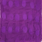 Violet Silk Felted Scarf with White Polka Dots
