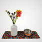 Artisan Multi Small Felted Ball Table Runner