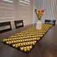 Artisan Ball Felted Table Runner