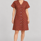 AI-generated model wearing RT820 cotton dress with hidden side pockets