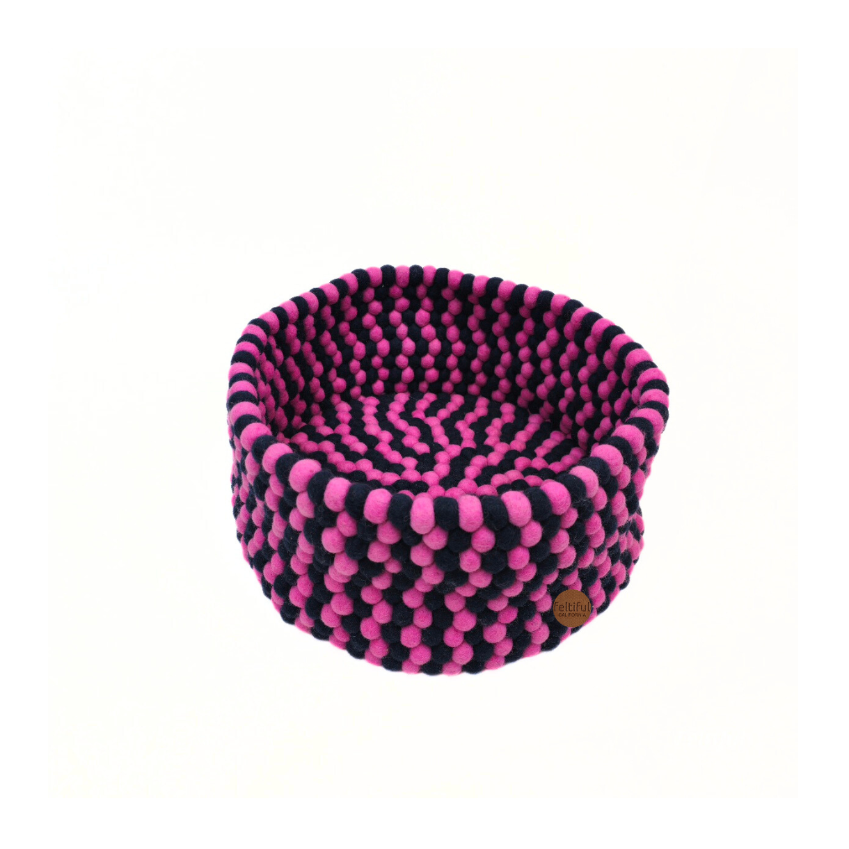 Felt Ball Pom Pom Basket