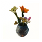 Hand Felted Razor Cut Flower Vase