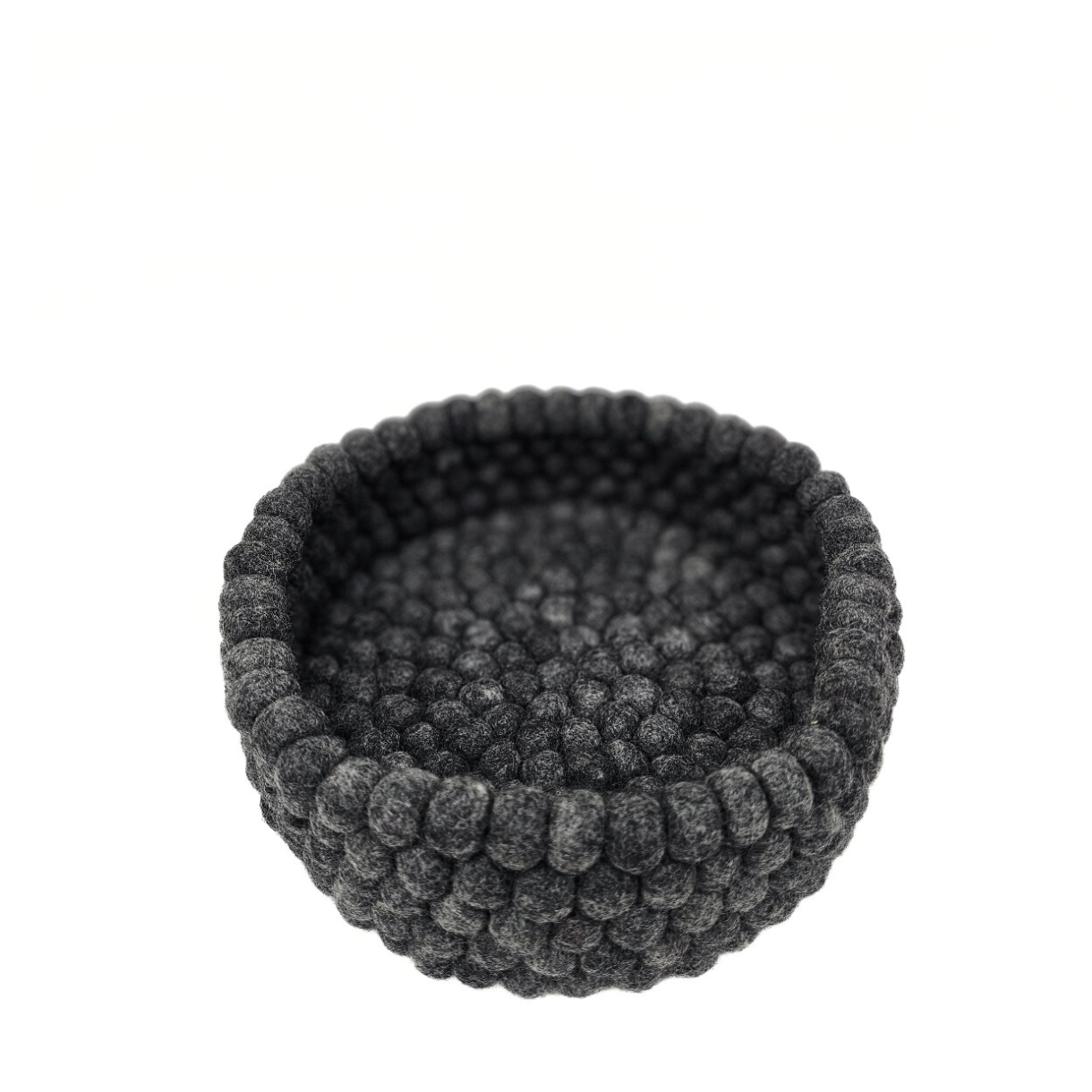 11*4 Inches Felt Ball Small Basket