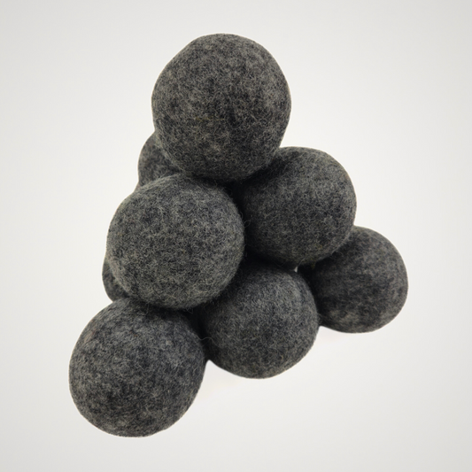 Organic Handmade Wool XL Dryer Balls 6 Pcs.