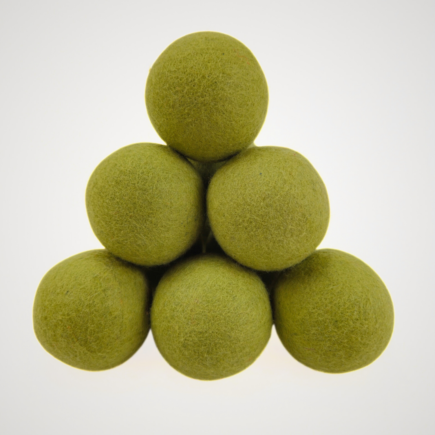 Organic Handmade Wool XL Dryer Balls 6 Pcs.