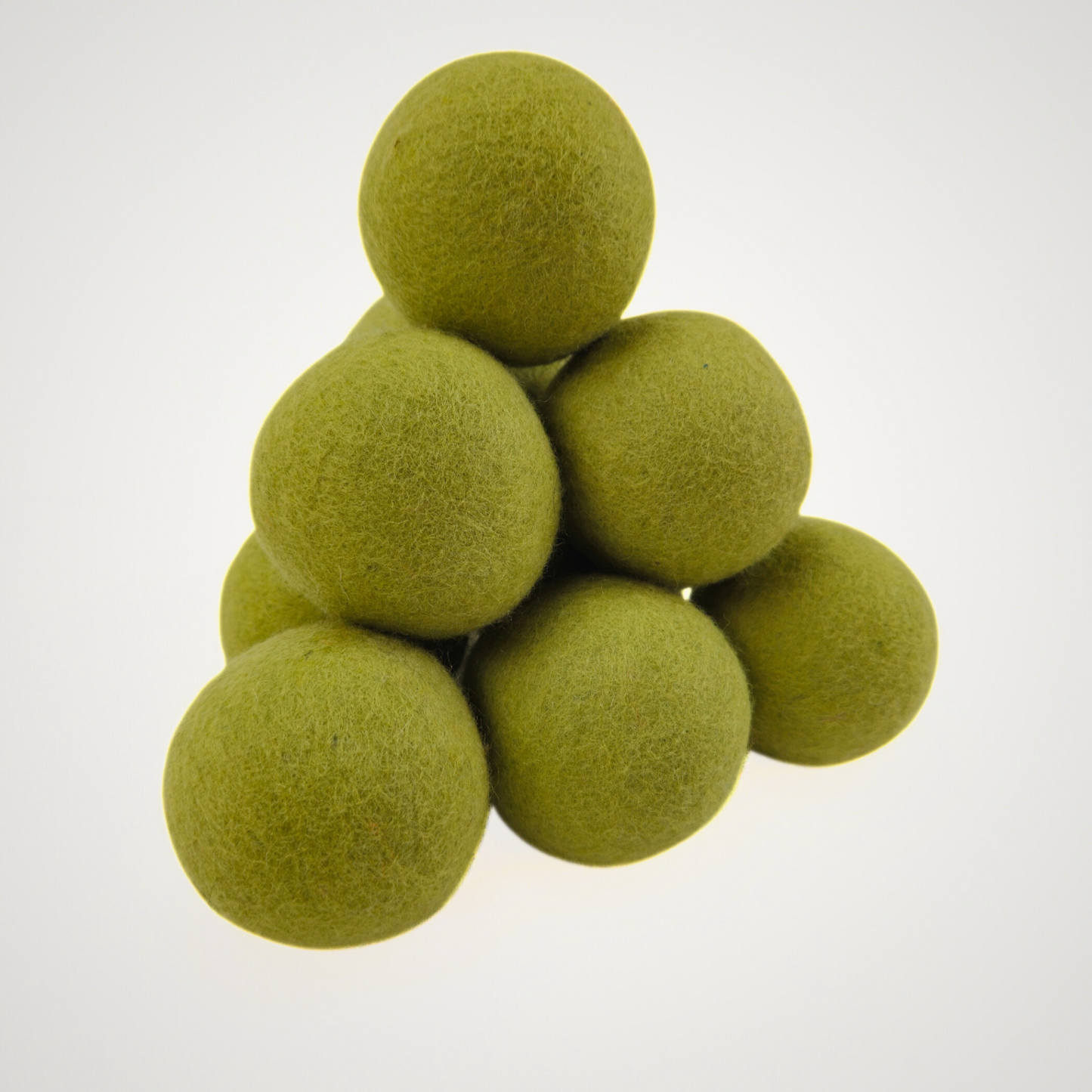 Organic Handmade Wool XL Dryer Balls 6 Pcs.