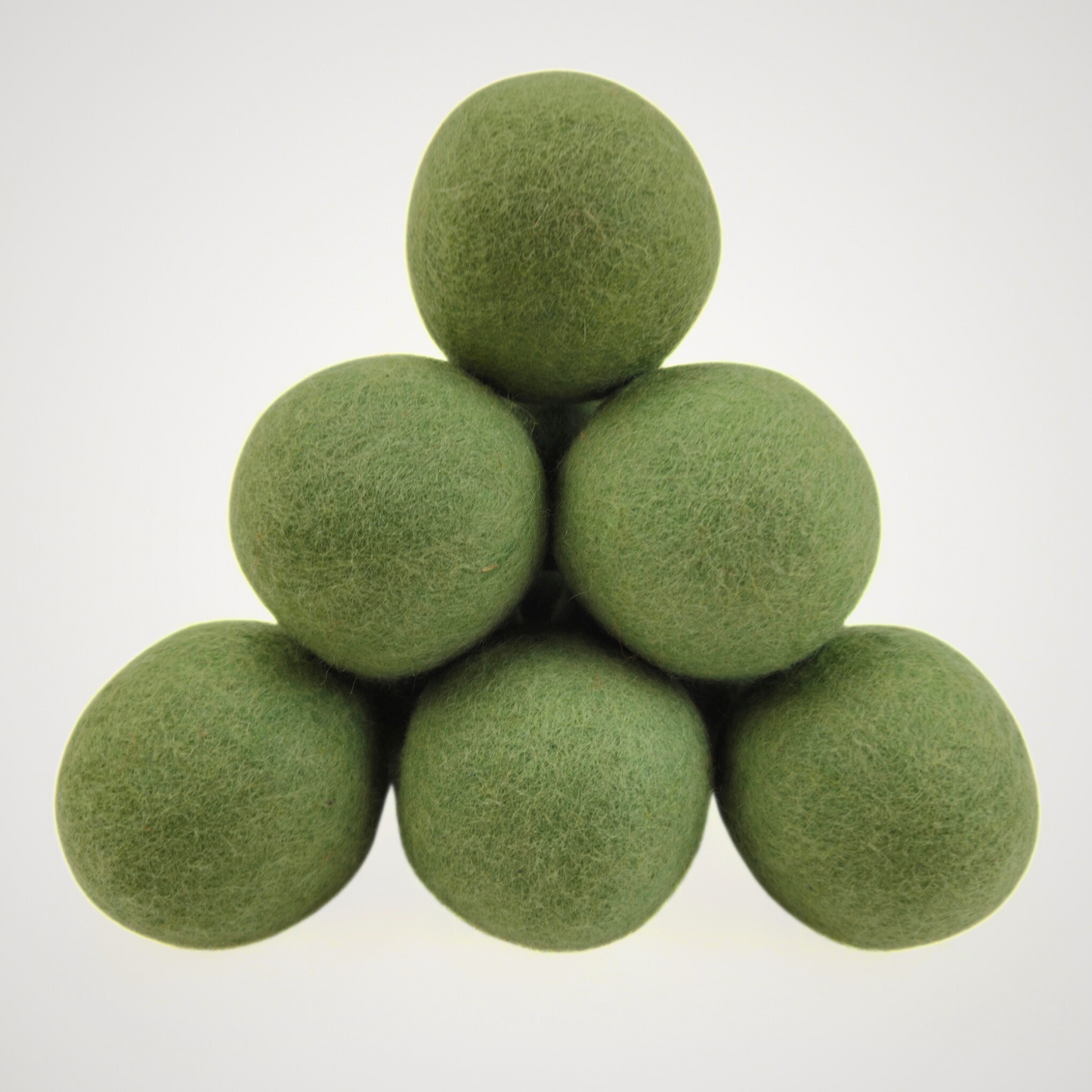 Organic Handmade Wool XL Dryer Balls 6 Pcs.