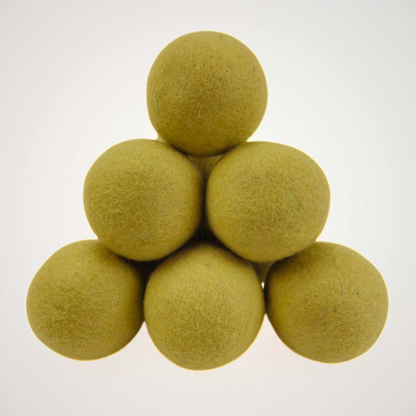 Organic Handmade Wool XL Dryer Balls 6 Pcs.