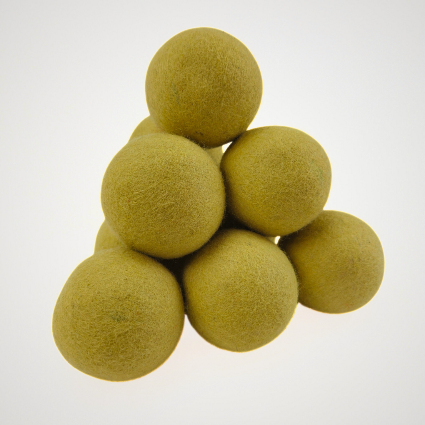 Organic Handmade Wool XL Dryer Balls 6 Pcs.