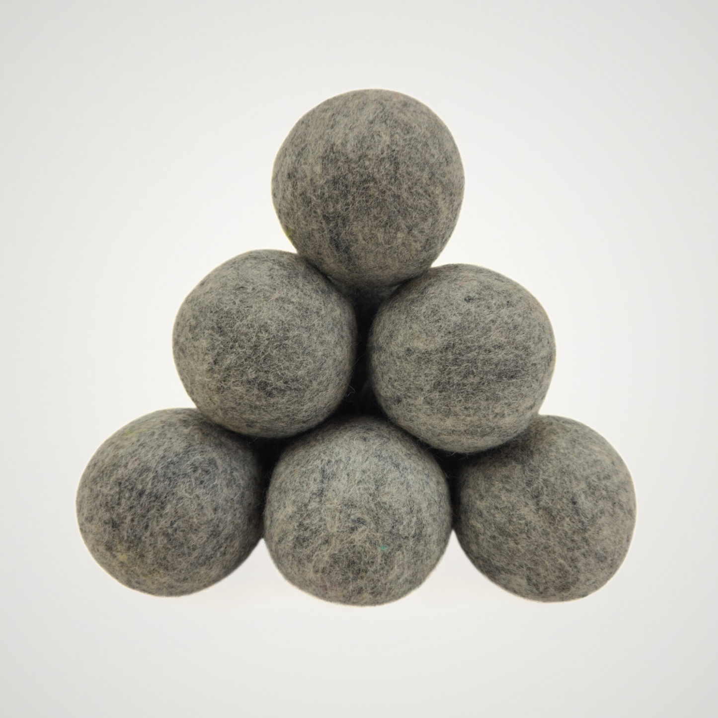 Organic Handmade Wool XL Dryer Balls 6 Pcs.
