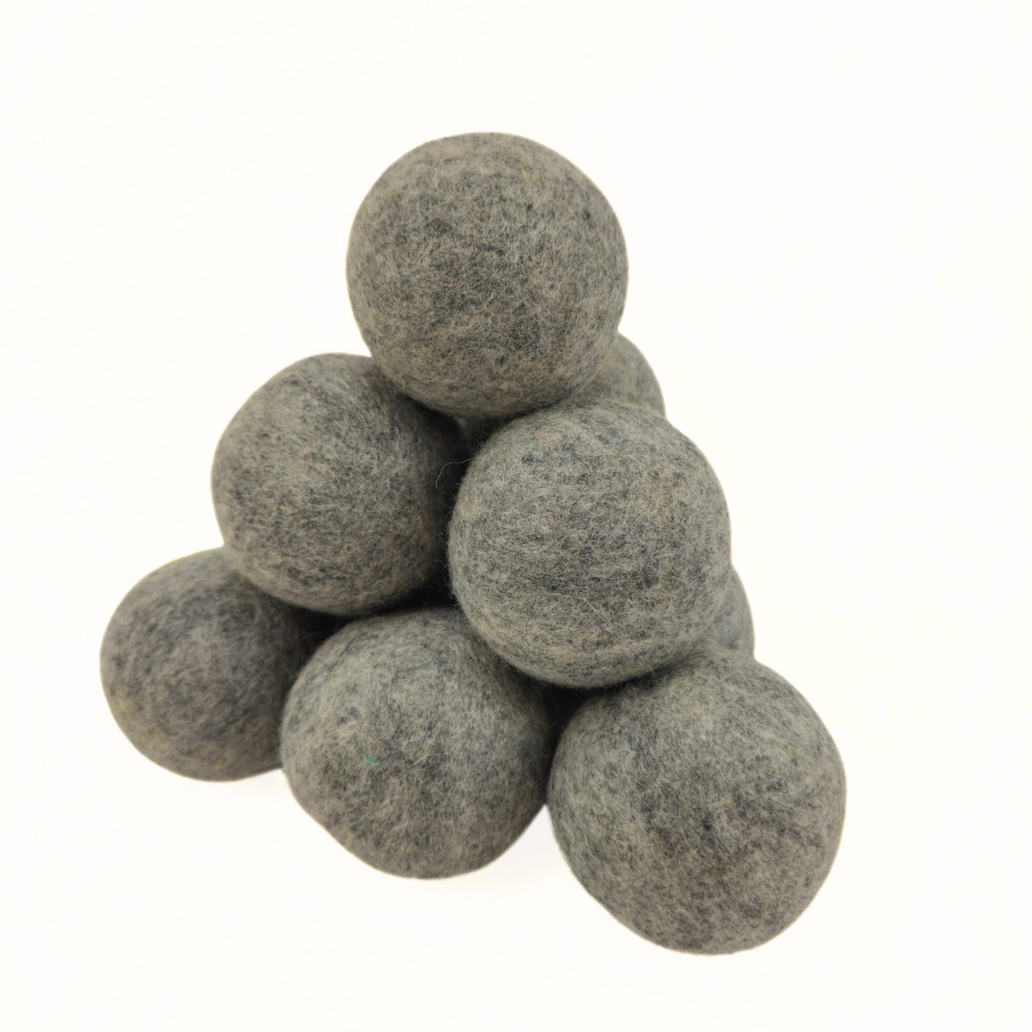 Organic Handmade Wool XL Dryer Balls 6 Pcs.
