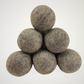 Organic Handmade Wool XL Dryer Balls 6 Pcs.
