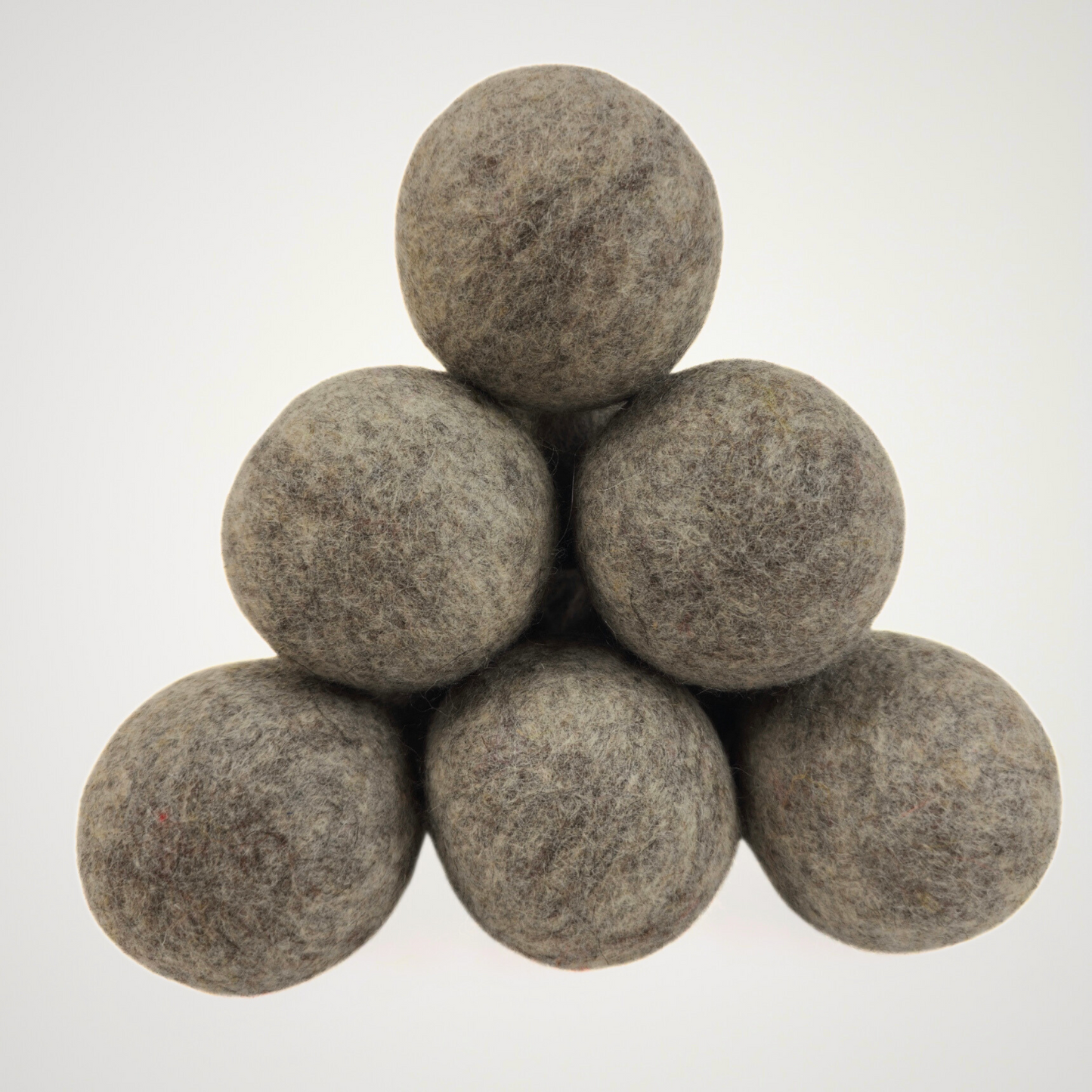 Organic Handmade Wool XL Dryer Balls 6 Pcs.