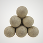 Organic Handmade Wool XL Dryer Balls 6 Pcs.