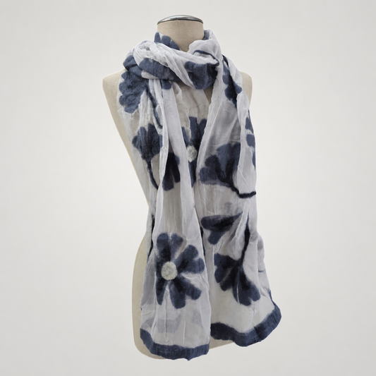 Feltiful handmade product on a soft gray background