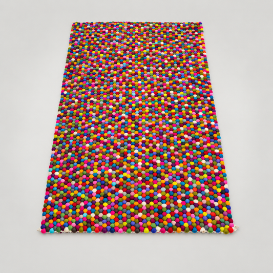 Mats & rugs by Feltiful on a soft warm gray background