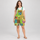 KD620 green cotton short overalls, generated model styling view